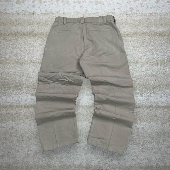 Vintage 5.11 Tactical Pants Light Tan Baggy Fit Cargos Military Grade 90s - Picture 1 of 4